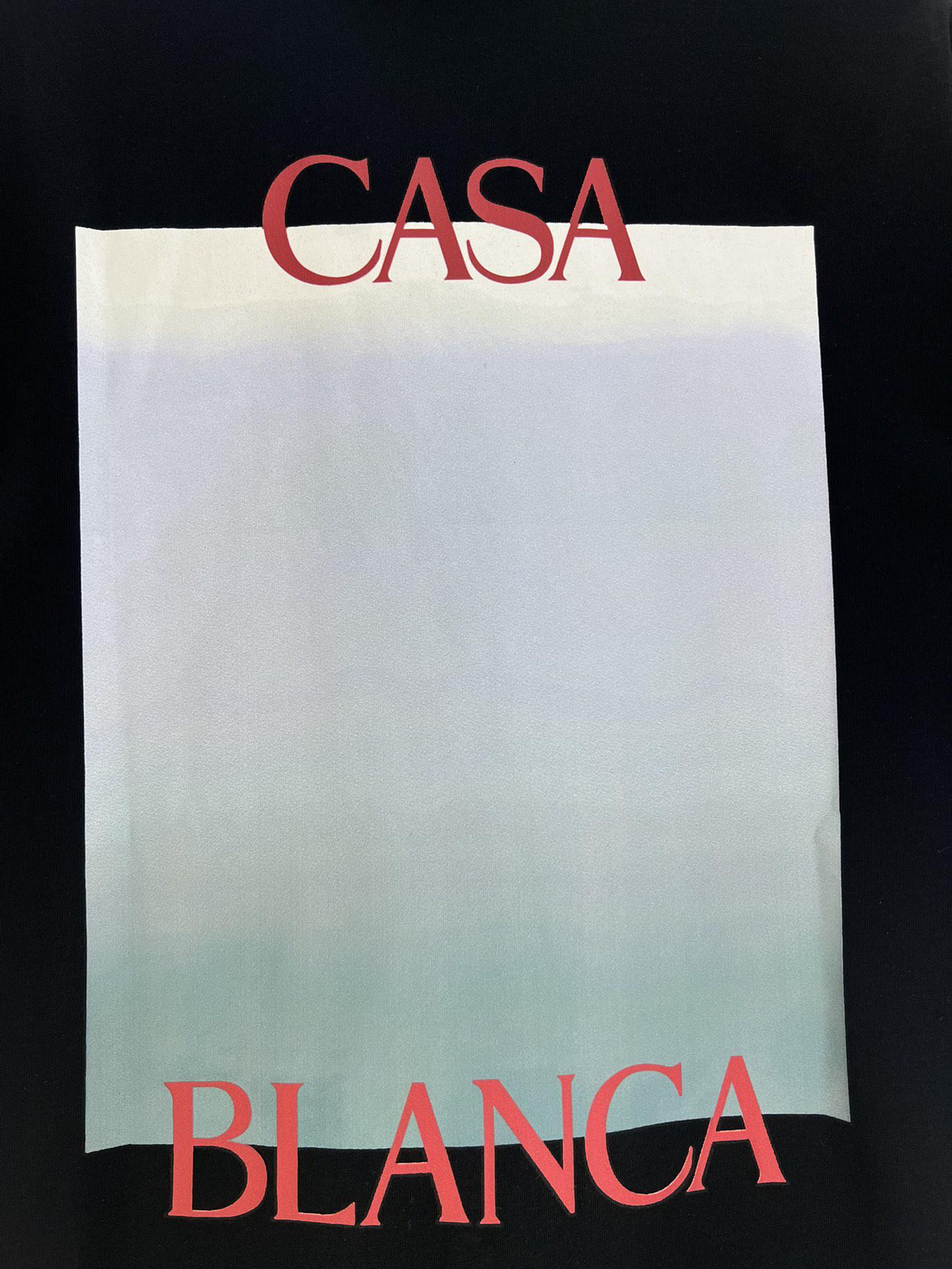 Футболка Casablanca Atributs And Logos Of Casablanca "Blue" фото № 3