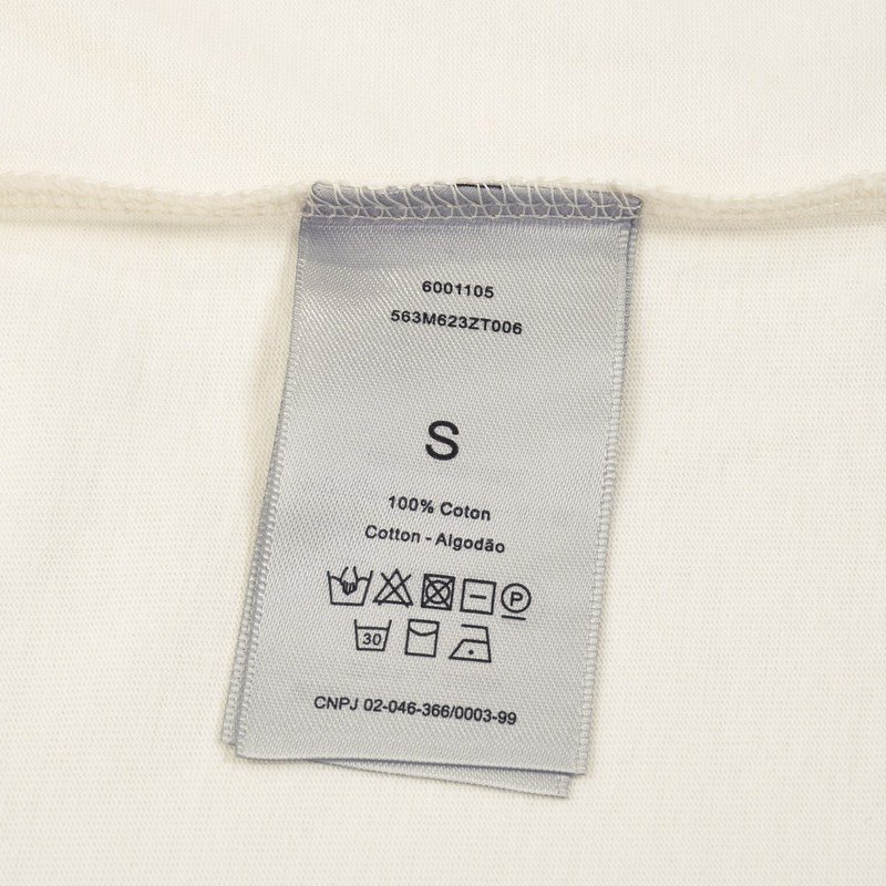 Футболка Christian Dior With Cartoon Print Of Constellations "Cream" фото № 2