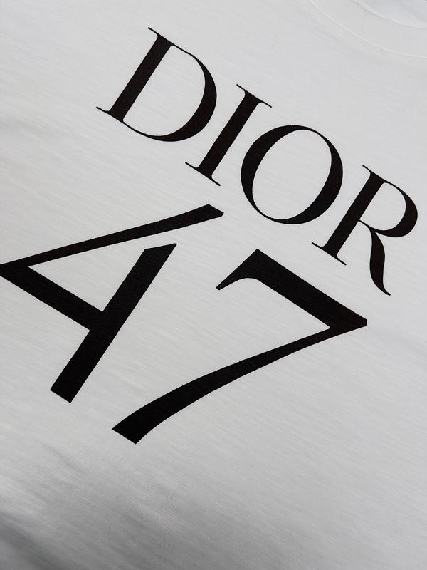 Футболка Christian Dior Frontside Logo Dior 47 "White" фото № 3