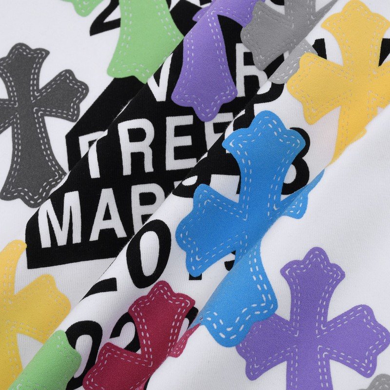 Футболка Chrome Hearts Street Market 2023 "White" фото № 7