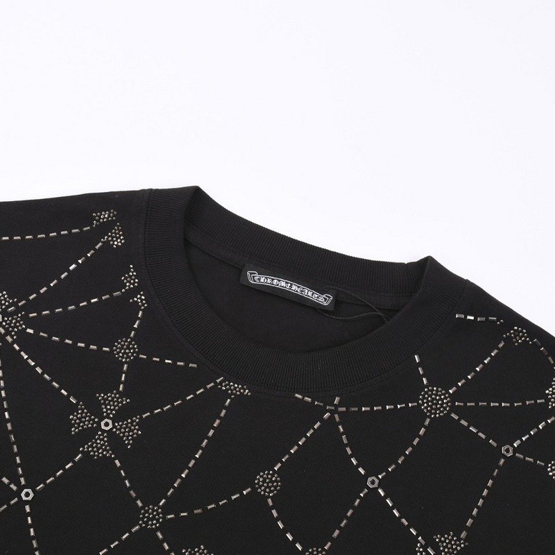 Футболка Chrome Hearts With Logo And Bound Print "Black" фото № 7