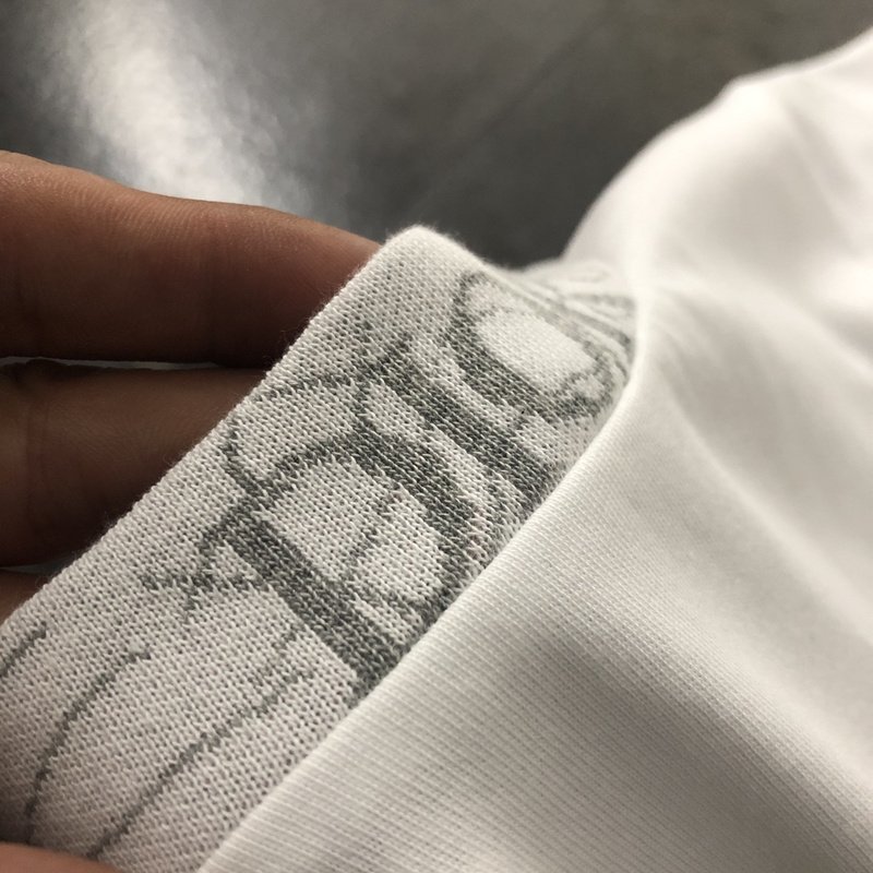 Футболка Dior With Designer Patch And Pocket "White" фото № 2