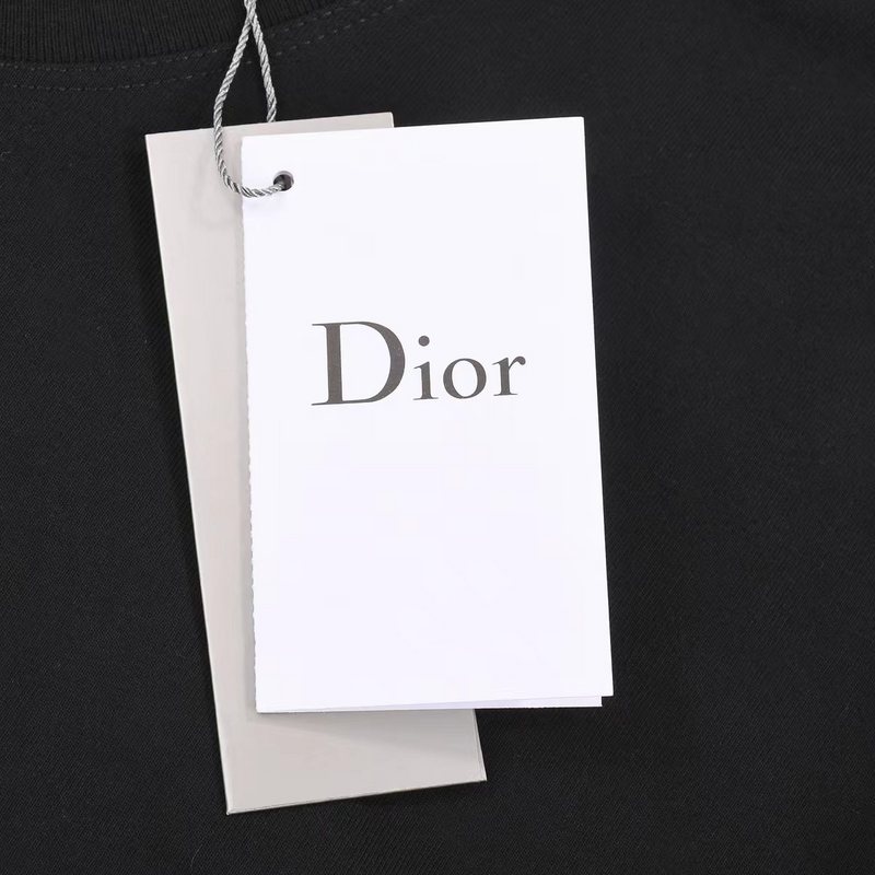 Футболка Dior Harmony Of Nature "Black" фото № 6