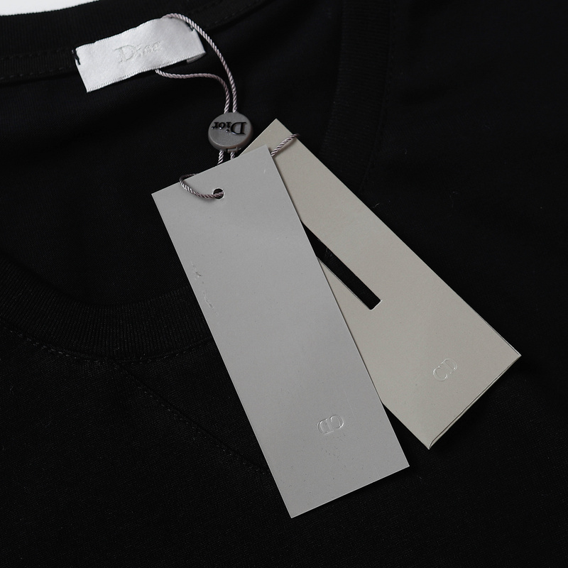 Футболка Dior With Soft Logo "Black" фото № 3