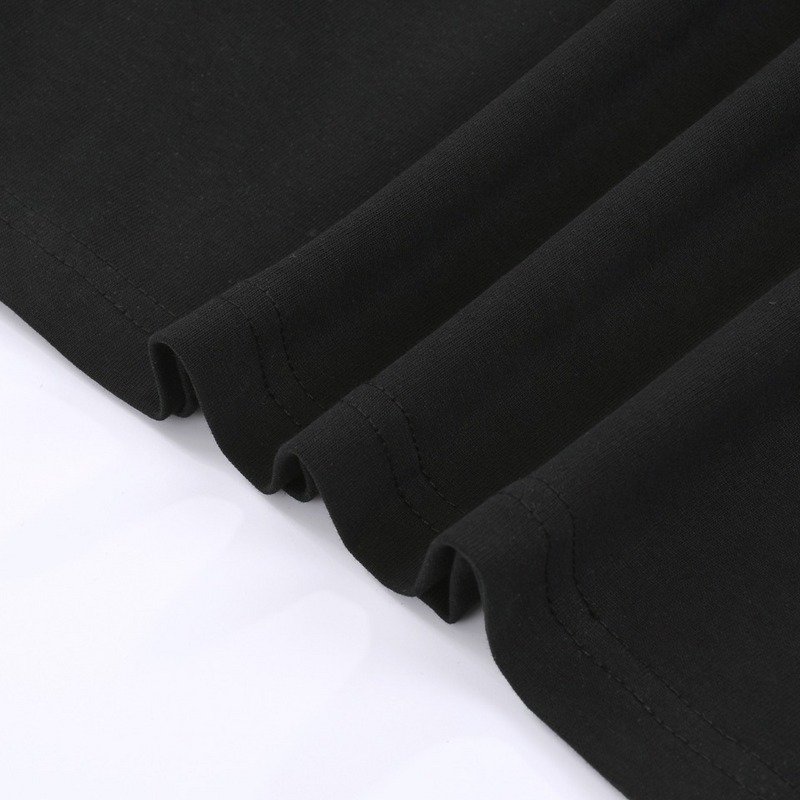 Футболка Dior With The Brand Abbreviation "Black" фото № 5