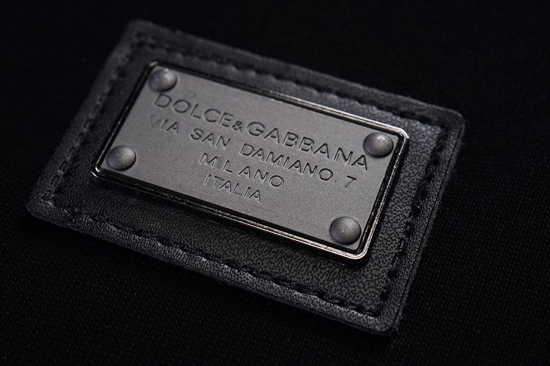 Футболка Dolce Gabbana Nameplate "Black" фото № 4