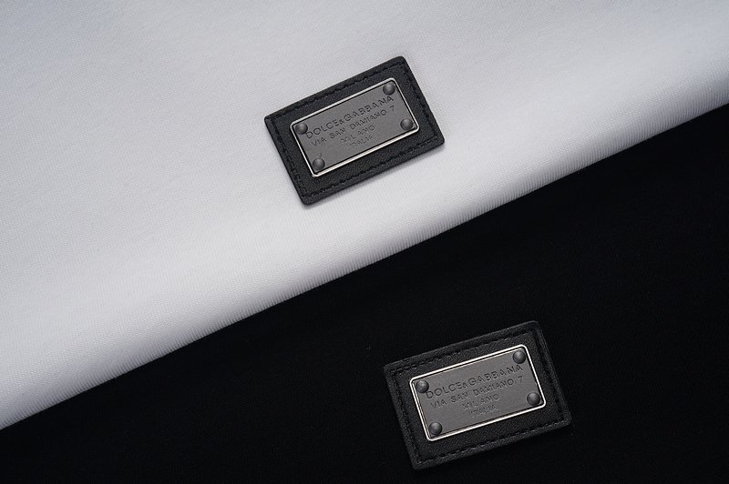 Футболка Dolce Gabbana Nameplate "Black" фото № 5