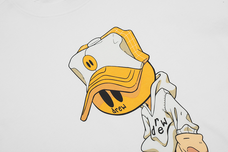 Футболка Drew House Sad Little Man "White" фото № 5