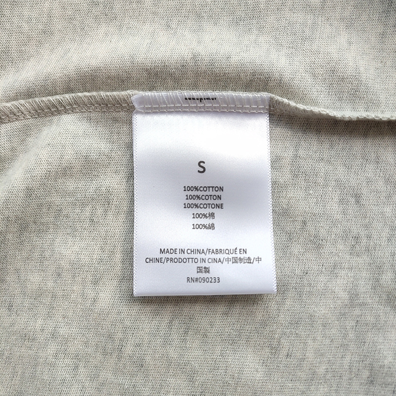 Футболка Fear Of God Stylish With A Logo "White/Gray" фото № 7