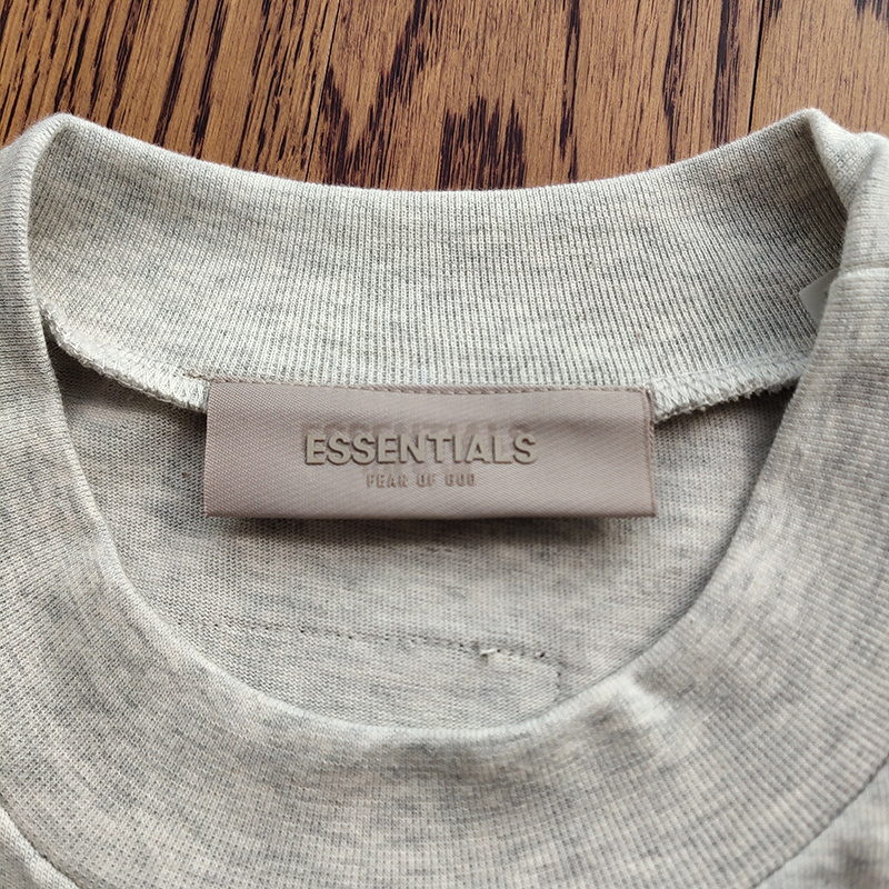 Футболка Fear Of God Stylish With A Logo "White/Gray" фото № 8