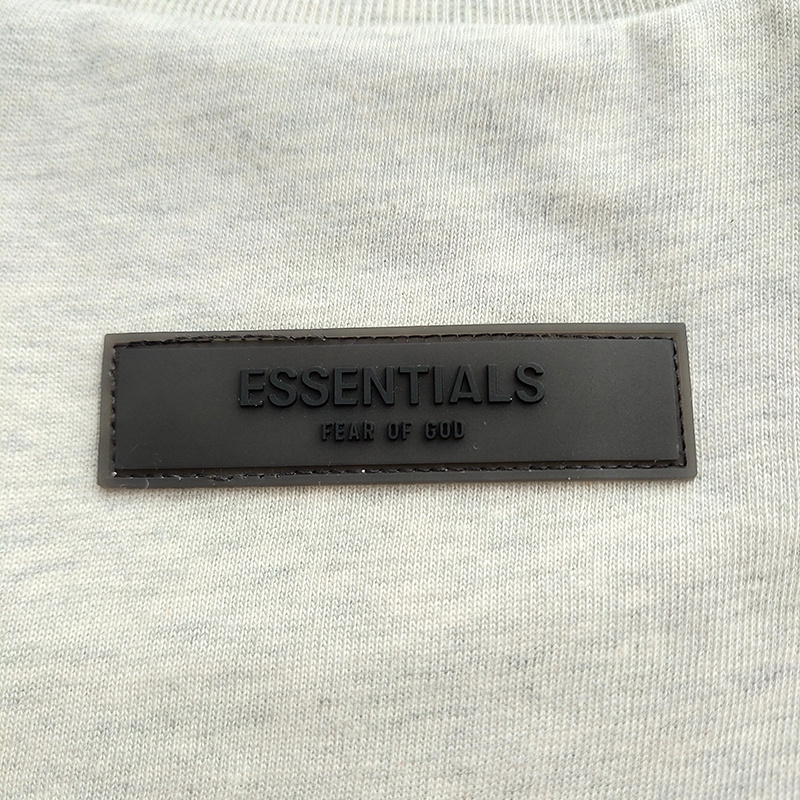 Футболка Fear Of God Stylish With A Logo "White/Gray" фото № 6