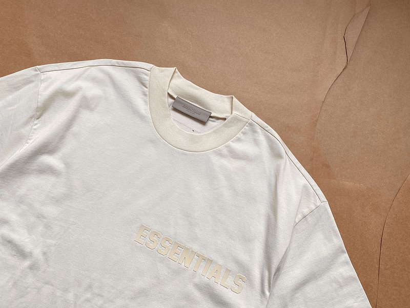 Футболка Fear Of God Cotton — Base "White" фото № 3