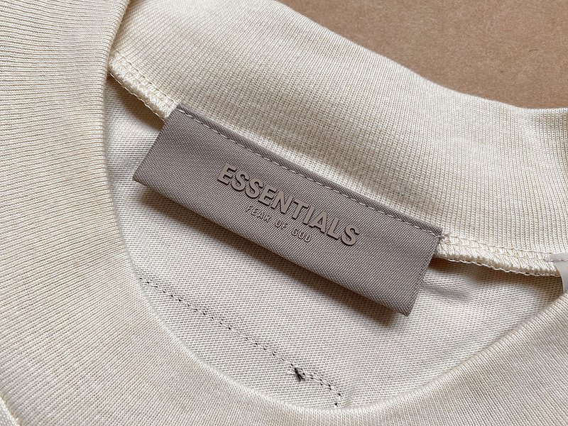 Футболка Fear Of God Cotton — Base "White" фото № 4