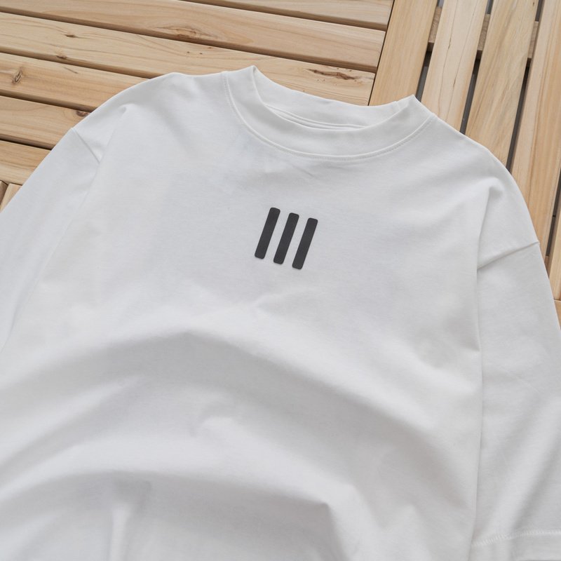 Футболка Fear Of God With Brown Square "White" фото № 4