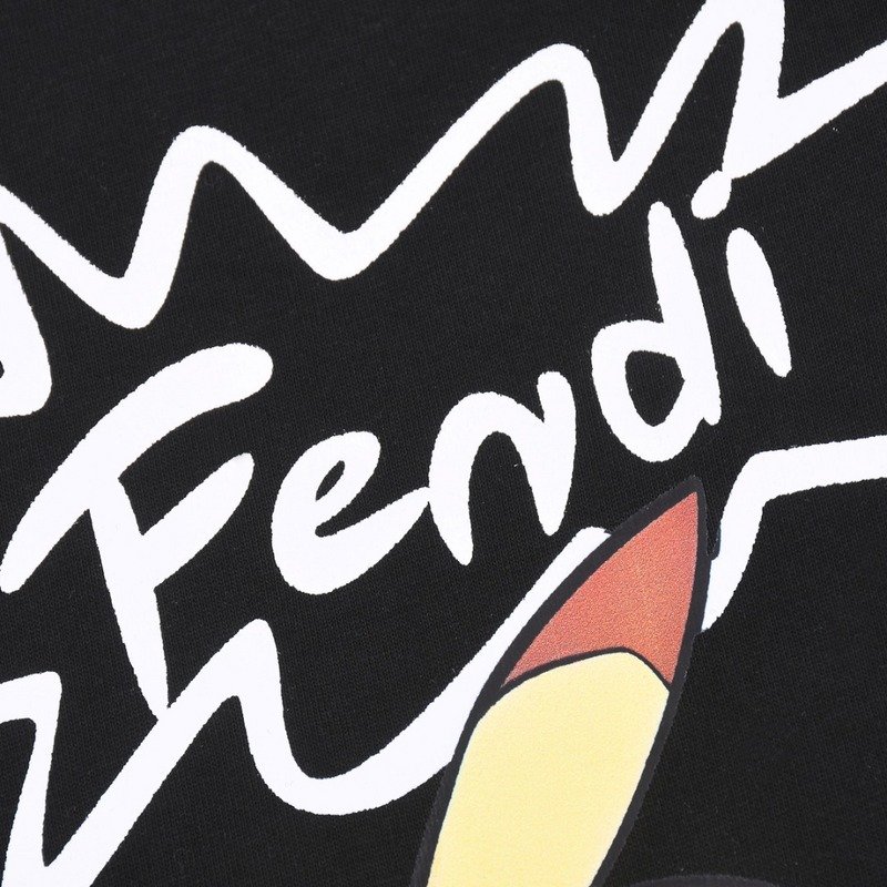 Футболка Fendi Pikachu "Black" фото № 5
