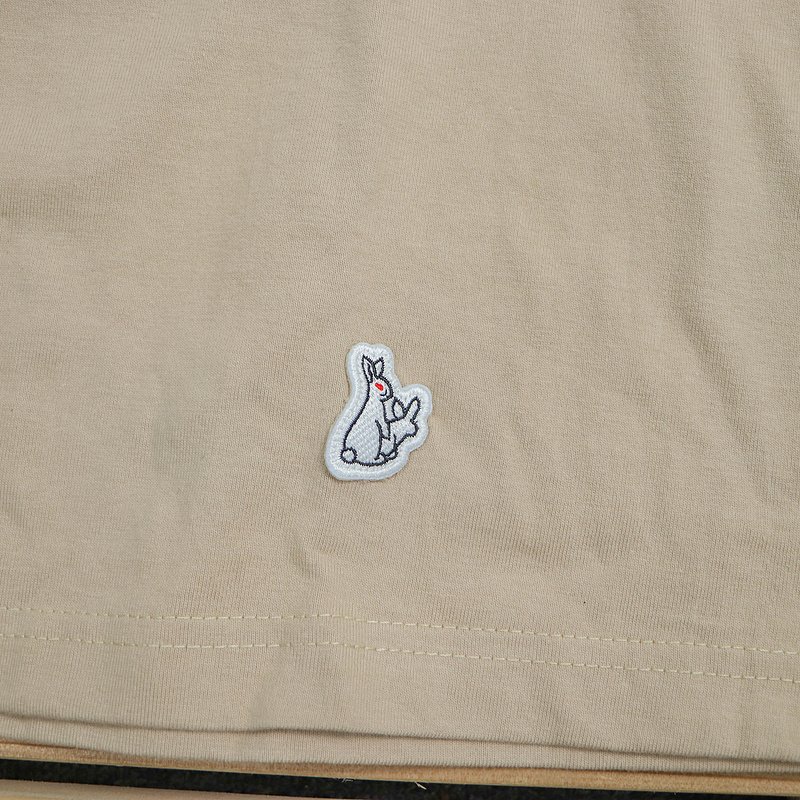 Футболка FR2 Inscription King Of Rabbits "Beige" фото № 4