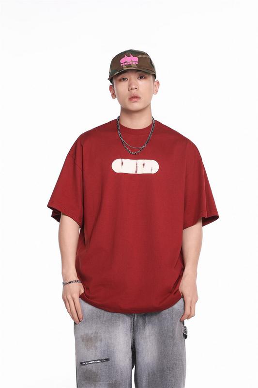 Футболка Gallery Dept Oval Print "Red" фото № 6