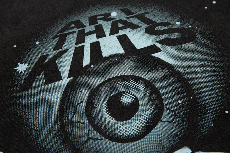 Футболка Gallery Dept Print The All-Seeing Eye "Black" фото № 3