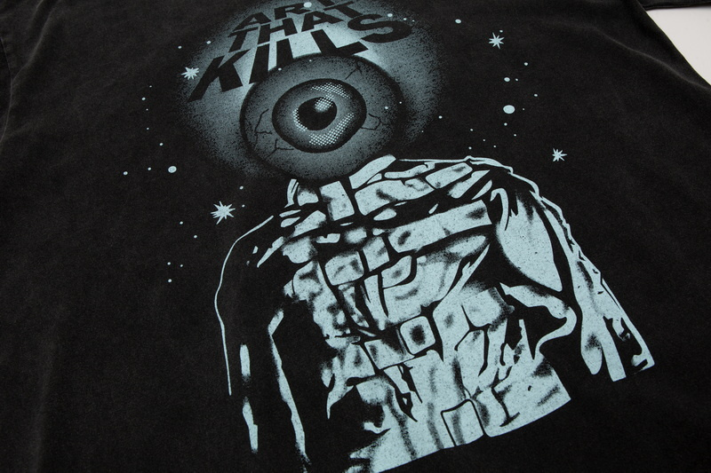 Футболка Gallery Dept Print The All-Seeing Eye "Black" фото № 4