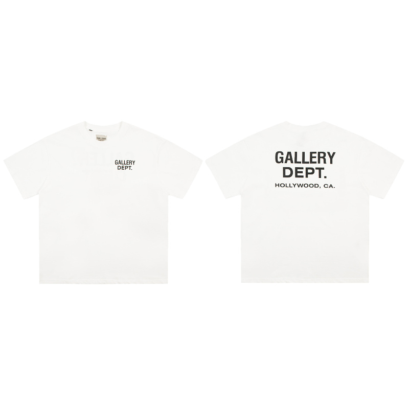 Футболка Gallery Dept Short Sleeve Regular "White" фото № 7