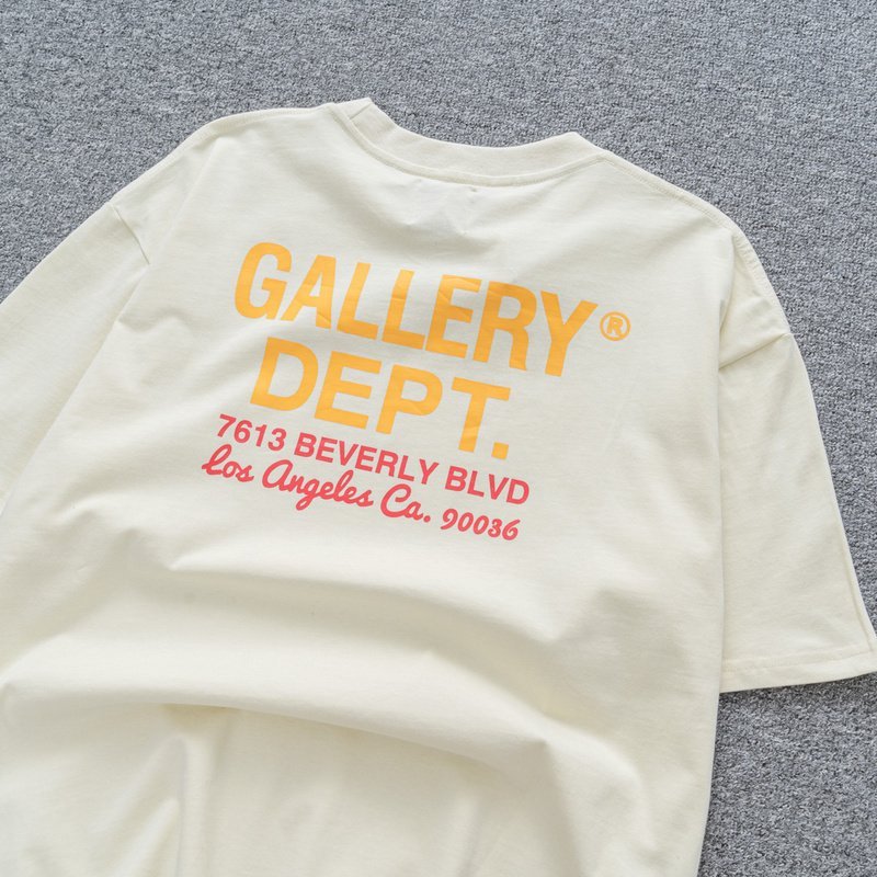 Футболка Gallery Dept 7613 Beverly BLVD "Cream" фото № 3