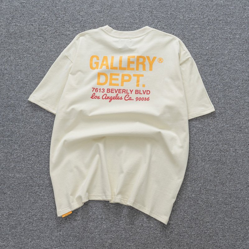 Футболка Gallery Dept 7613 Beverly BLVD "Cream" фото № 4
