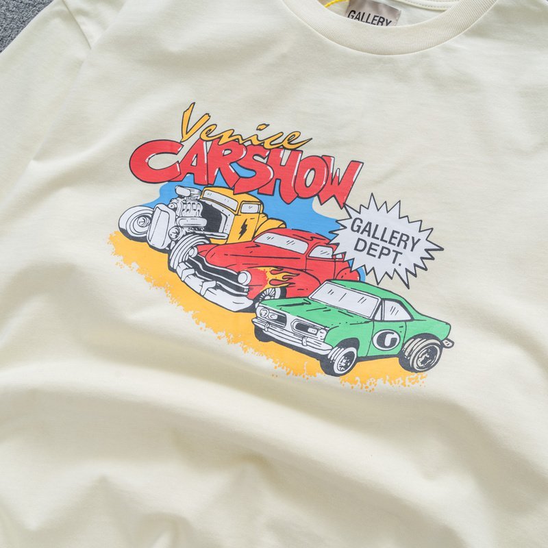 Футболка Gallery Dept 7613 Beverly BLVD "Cream" фото № 6