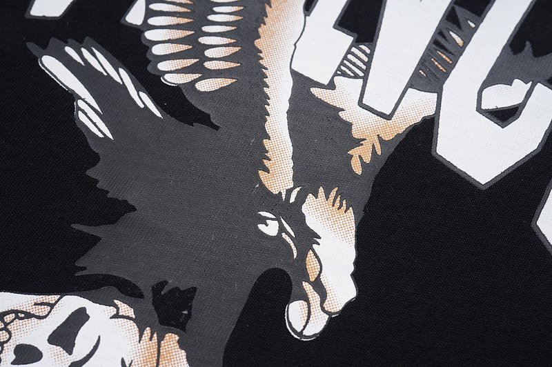 Футболка Givenchy An Eagle Carrying Skulls "Black" фото № 8