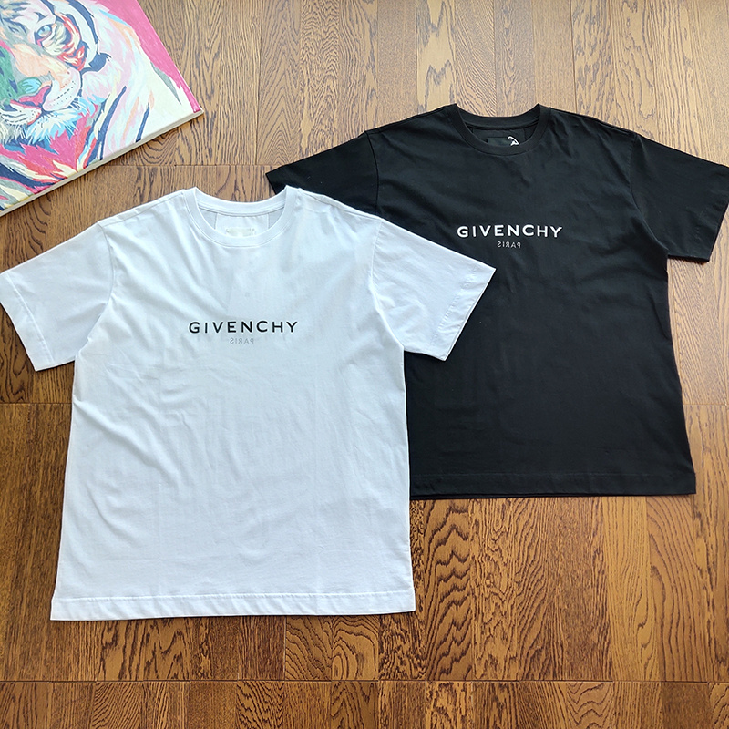 Футболка Givenchy Plain "Black" фото № 6