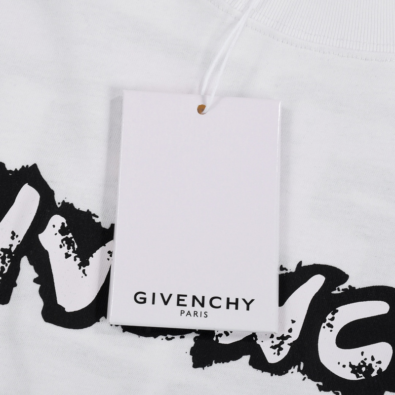Футболка Givenchy With Decorative Logo "White" фото № 2