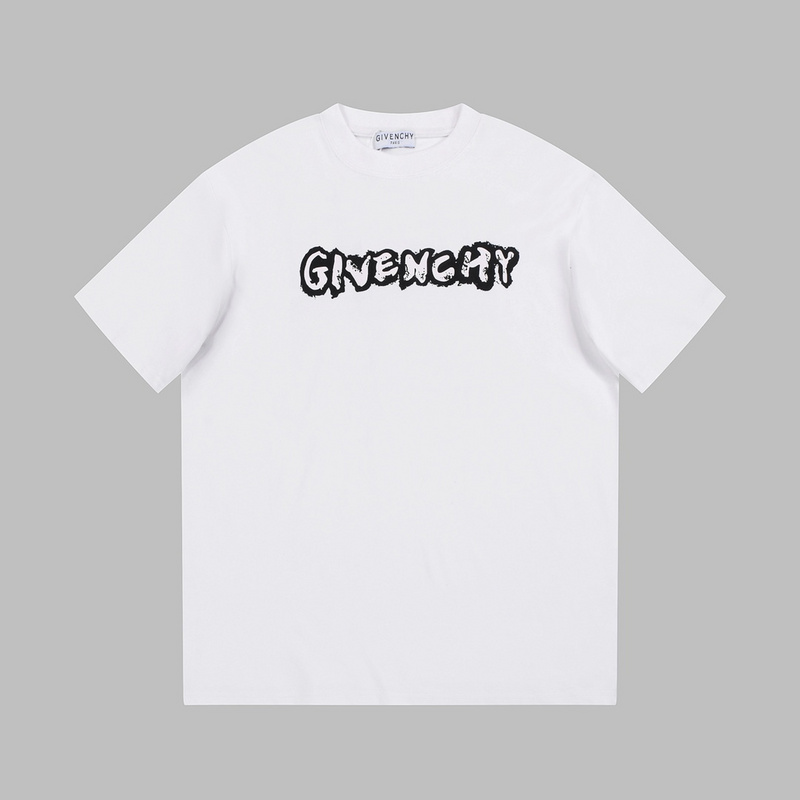 Футболка Givenchy With Decorative Logo "White" фото № 7
