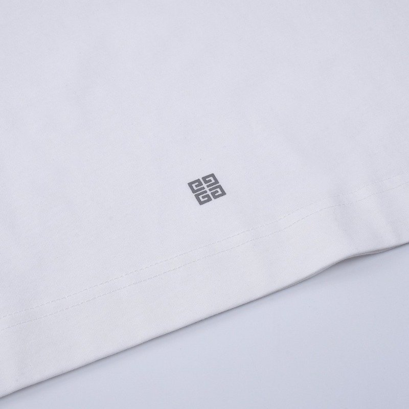 Футболка Givenchy With Logo "White" фото № 5