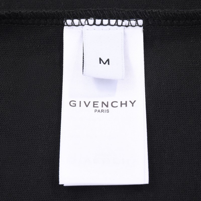 Футболка Givenchy Sealed Logo "Black" фото № 9