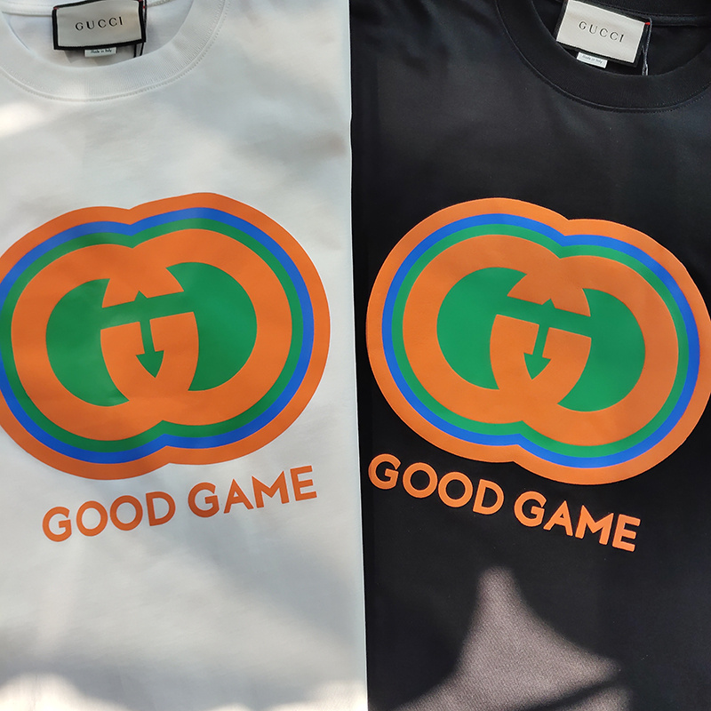 Футболка Gucci Good Game Print "Black" фото № 5
