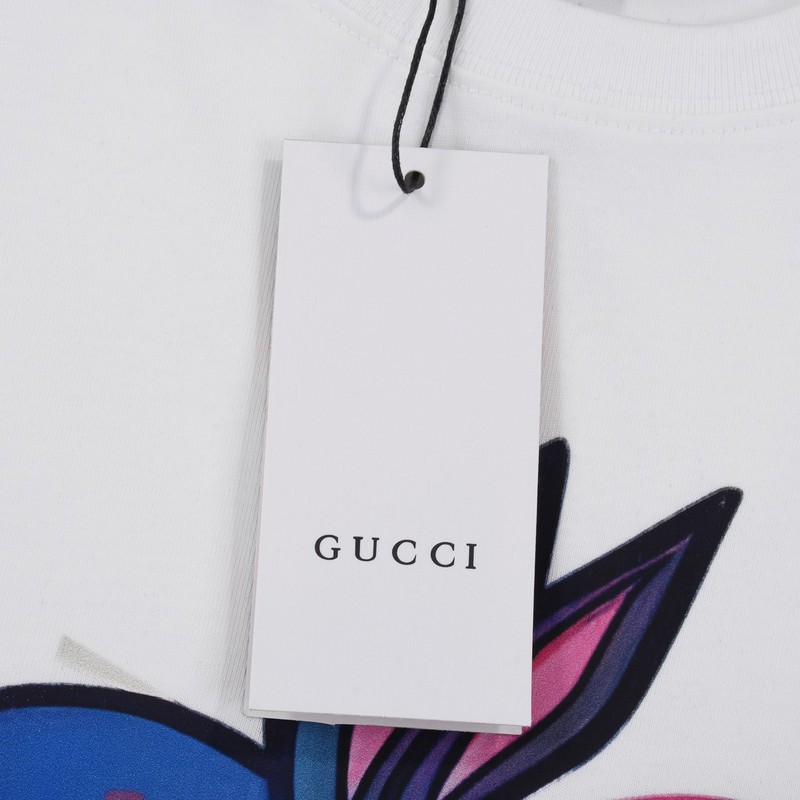 Футболка Gucci Pirate Rabbit "White" фото № 3