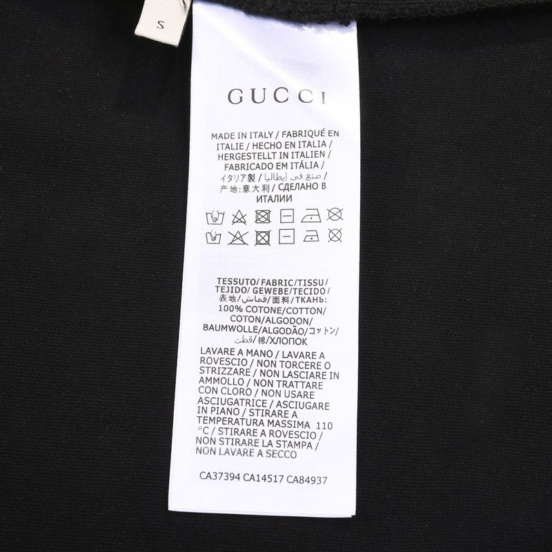 Футболка Gucci Cherries "Black" фото № 2