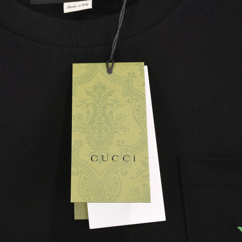 Футболка Gucci Cherries "Black" фото № 8