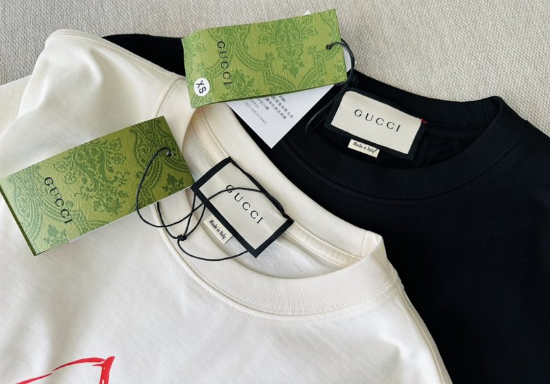 Футболка Gucci X Adidas With Motley Logo "Cream" фото № 4