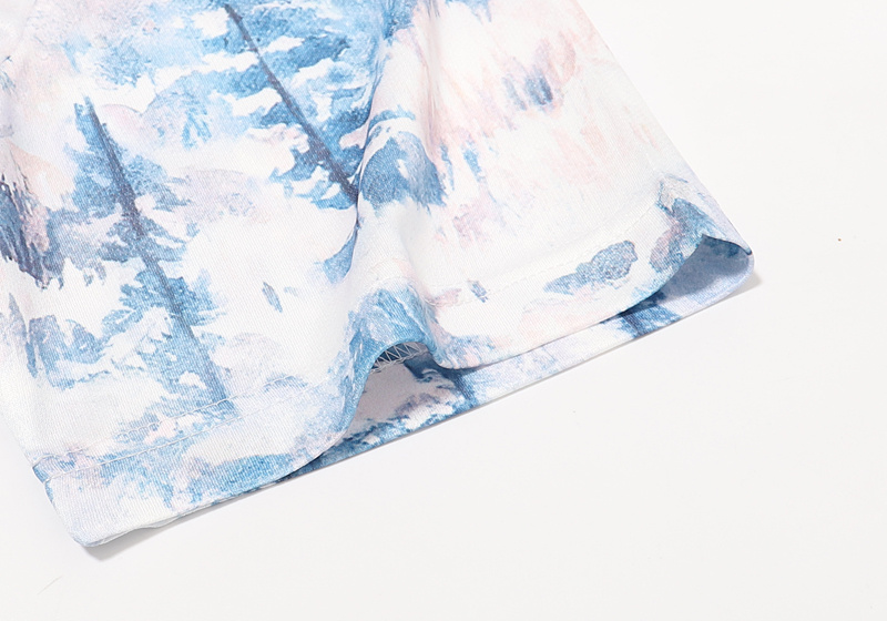 Футболка Gucci X The North Face Big Logo "White/Blue" фото № 8