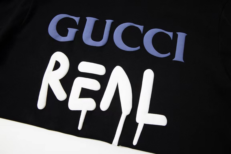 Футболка Gucci Real "Black" фото № 6