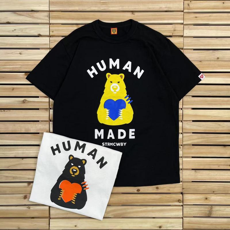 Футболка Human Made Grizzly "Black" фото № 3