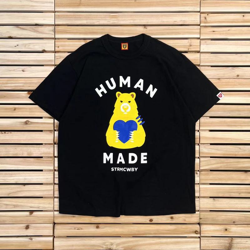 Футболка Human Made Grizzly "Black" фото № 2