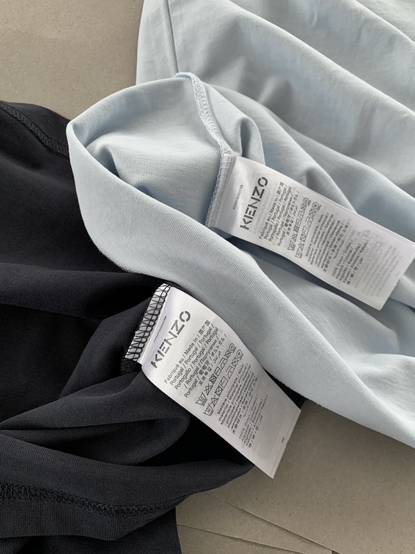 Футболка KENZO Tiger "Grey/Blue" фото № 2