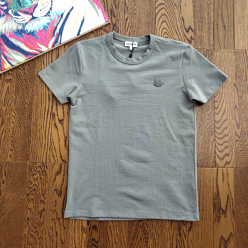 Футболка Kenzo Little Tiger Emblem "Gray" фото № 4