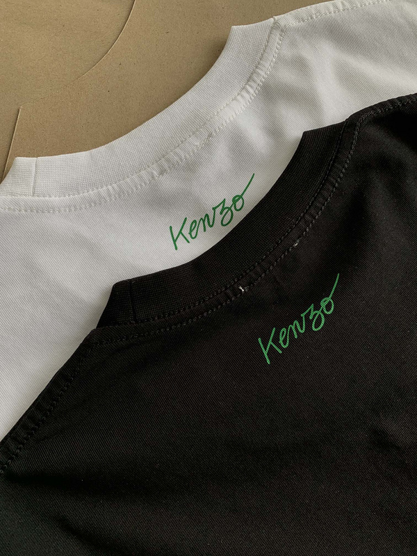 Футболка Kenzo Chest Poppy "Black" фото № 5