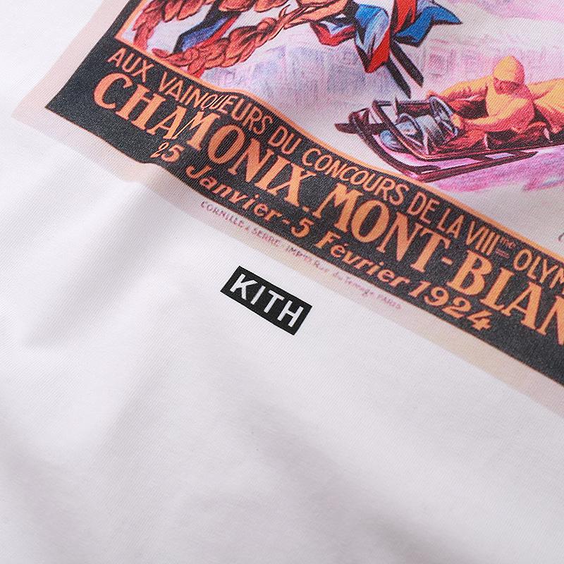 Футболка Kith Chamonix "White" фото № 4