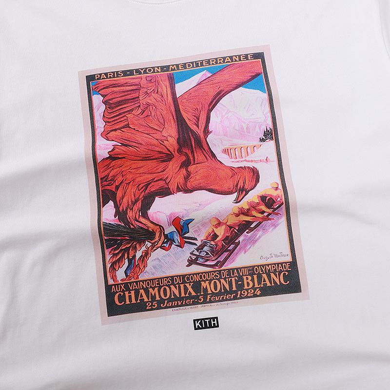 Футболка Kith Chamonix "White" фото № 8