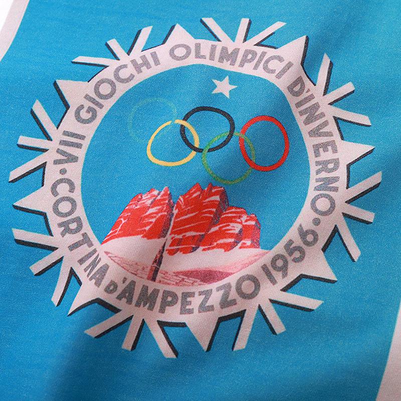 Футболка Kith Cortina 1956 Olympics "White" фото № 7