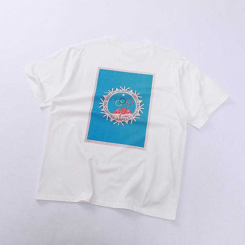 Футболка Kith Cortina 1956 Olympics "White" фото № 5