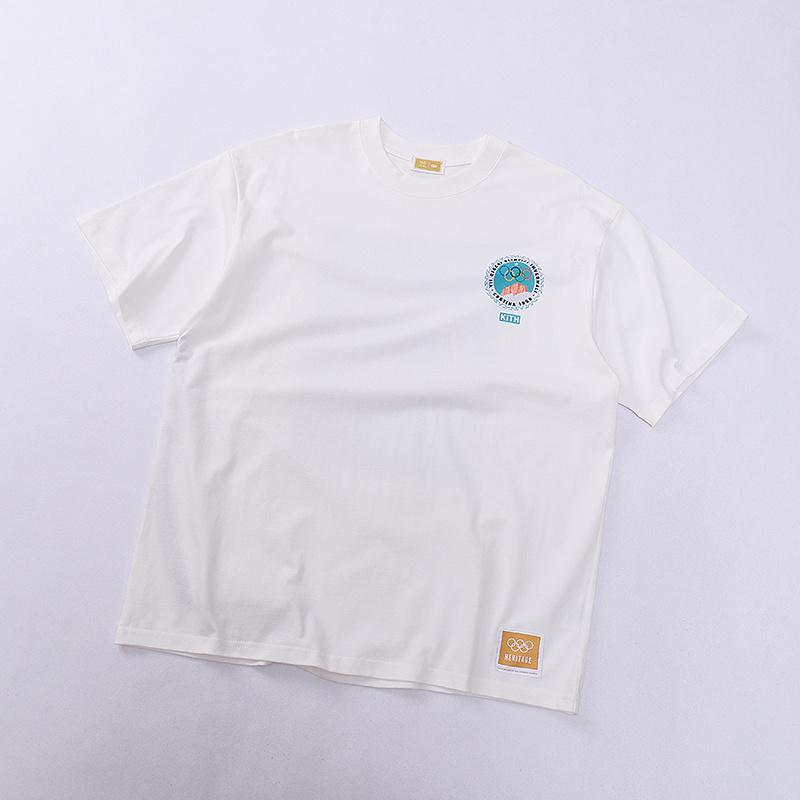 Футболка Kith Cortina 1956 Olympics "White" фото № 2